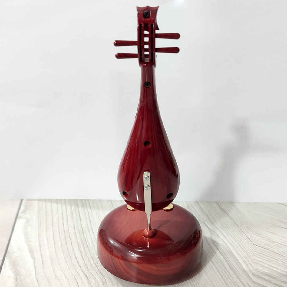 Boîte à Musique Art Déco en Bois – Modèle Instrument