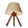 Lampe de table en bois fait main – modèle Liana