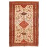 Tapis Kilim en laine persane vintage tissé à la main à Sirjan Animaux