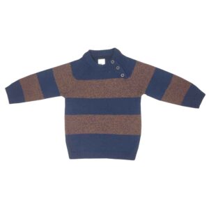 Pull tricoté pour bébé à manches longues Modèle Shahin