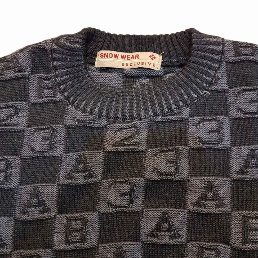 Pull tricoté pour nourrisson à manches longues Modèle Parasto