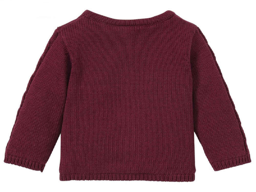 Cardigan tricoté pour nourrisson à manches longues Modèle Bahar