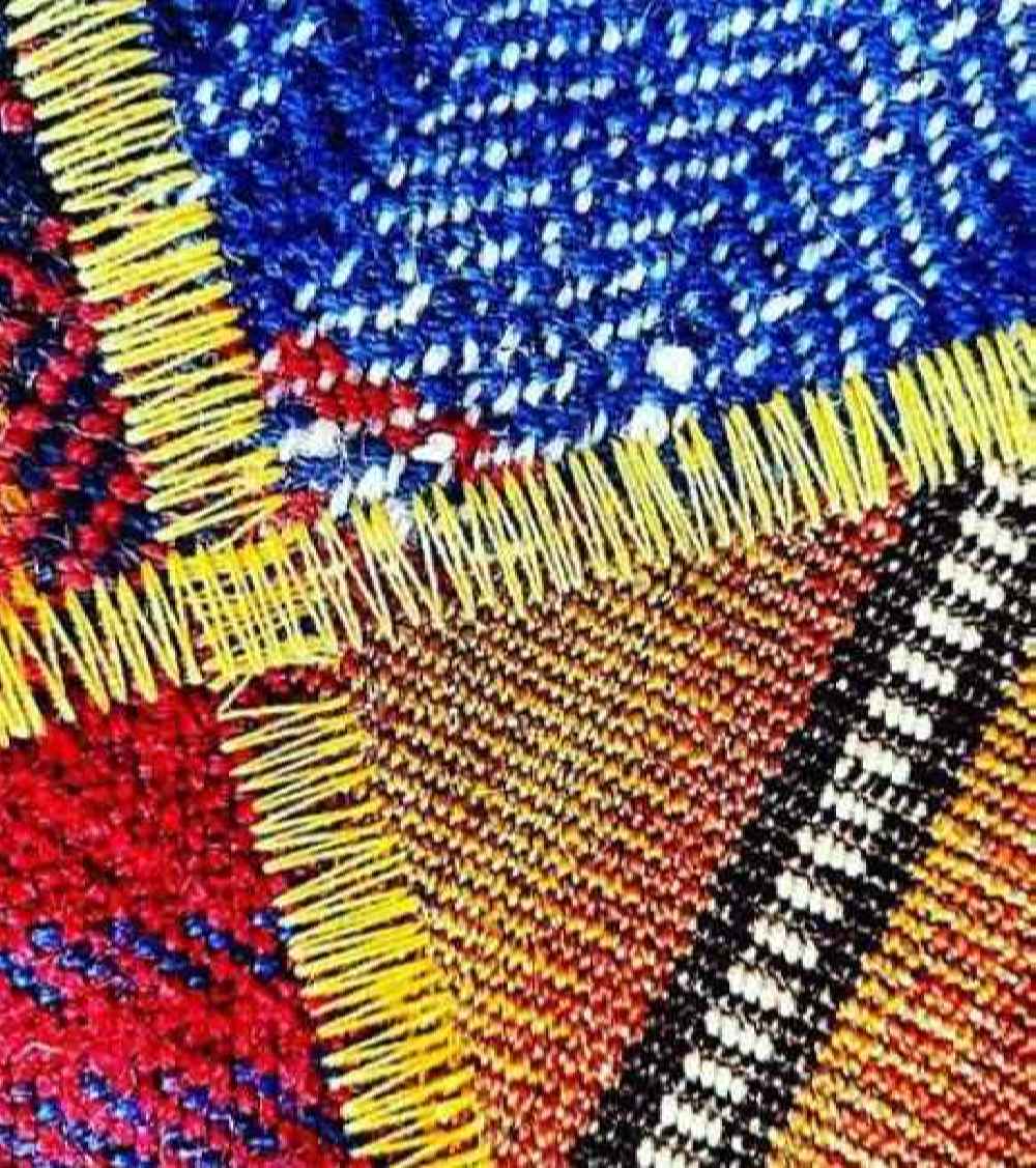 Portefeuille persan pour femmes fait main avec tissu Jajiam et design Elena