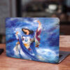 Autocollant sticker style peinture pour ordinateur portable modèle Femme