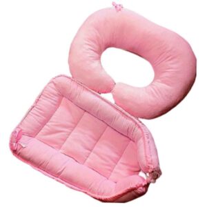 Nid pour bébé en velours rose Modèle Nazila