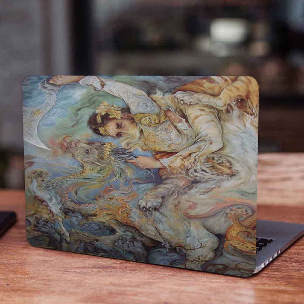 Autocollant sticker pour ordinateur portable modèle Afarinesh