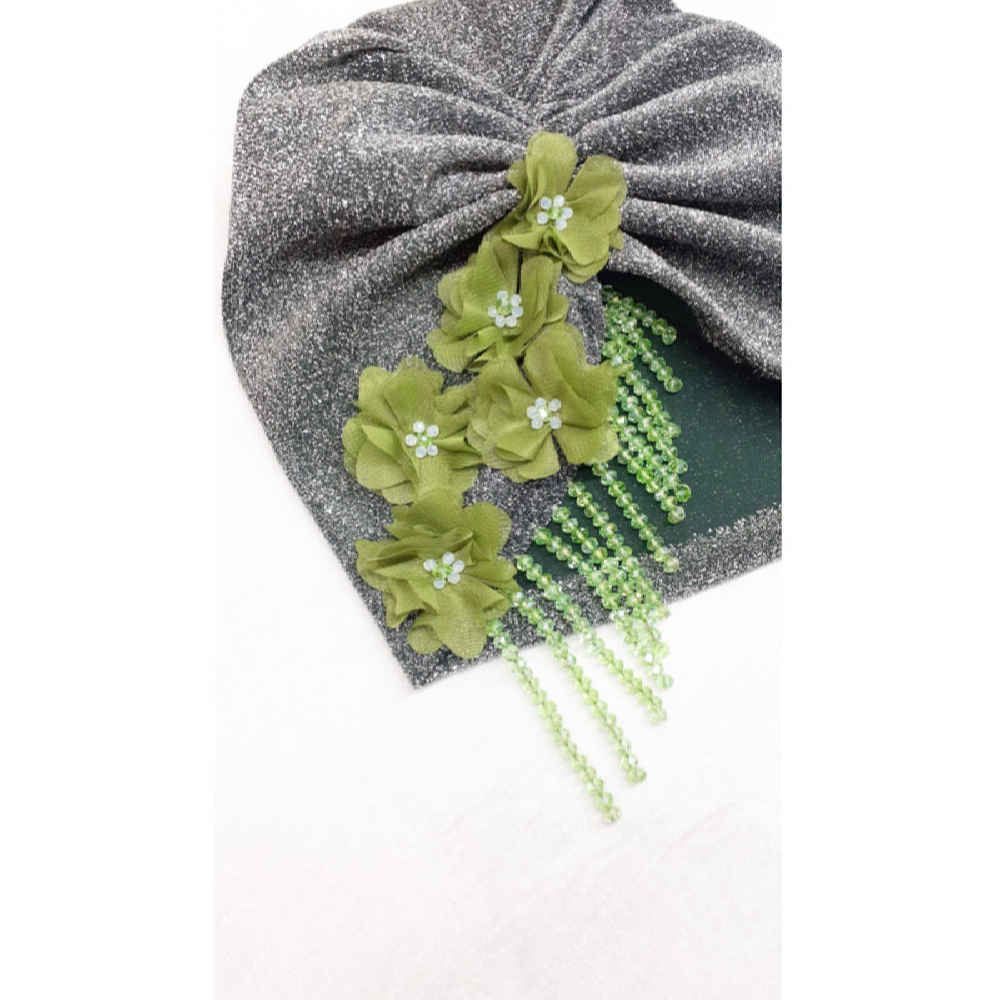 Turban Floral pour Femme – Modèle Nafis