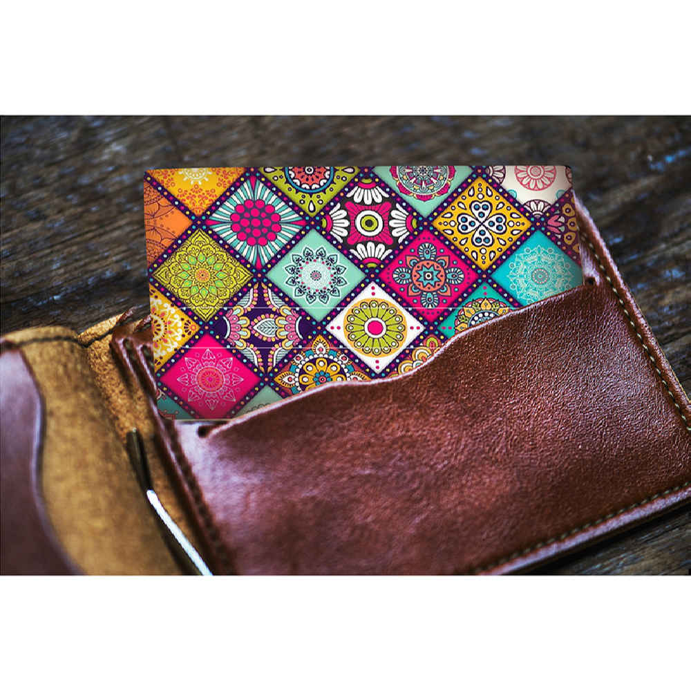 Autocollant pour carte bancaire – Design Zarin