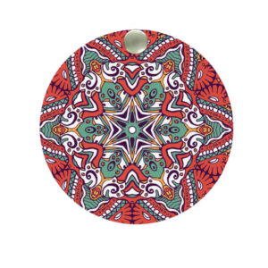 Miroir de poche de maquillage avec design Shadi inspiré de la Perse