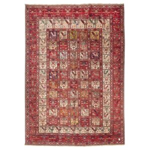 Tapis Kilim en laine persane tissé à la main à Tabriz Traditionnel Kheshti