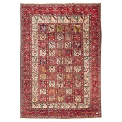 Tapis Kilim en laine persane tissé à la main à Tabriz Traditionnel Kheshti