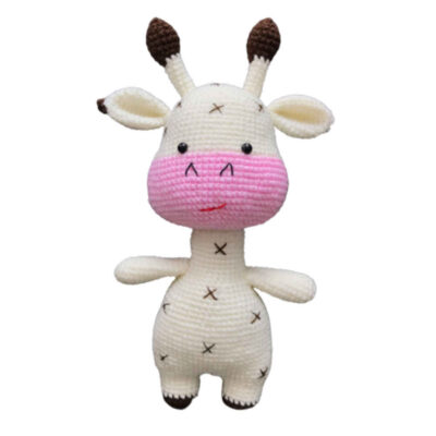 Amigurumi Animal Girafe en Peluche – Jouet en Crochet Fait Main | Unique et Huggable