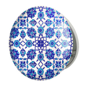 Miroir de poche avec design Aseman inspiré de la Perse