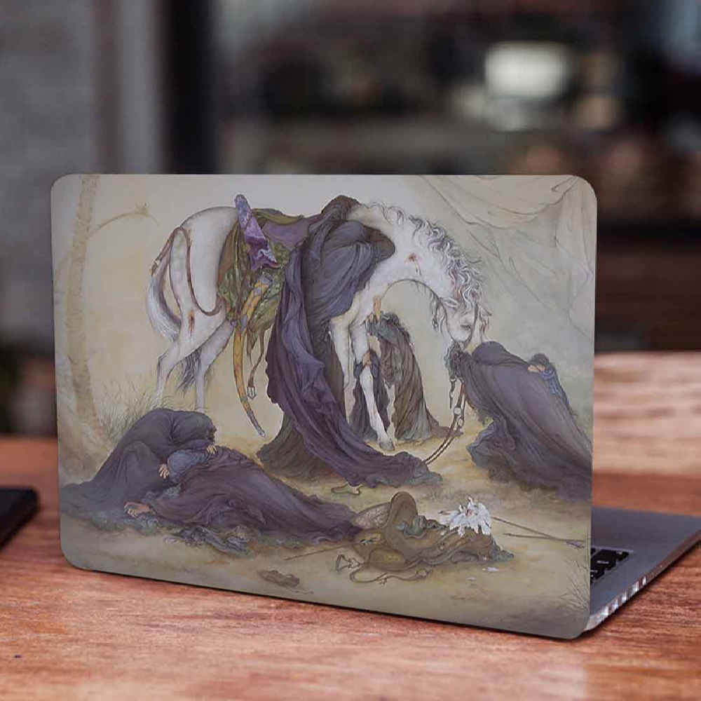 Autocollant sticker style peinture pour ordinateur portable modèle Achoura