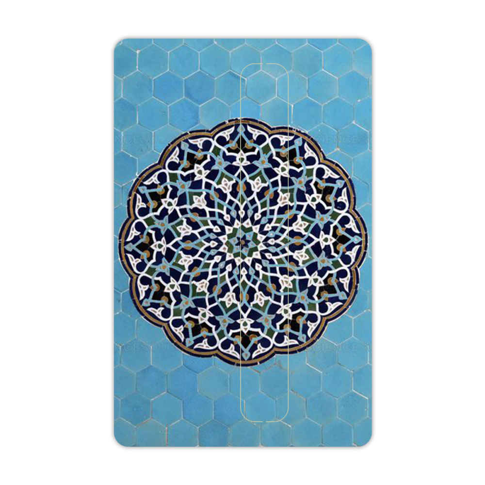 Autocollant pour carte bancaire – Motif floral