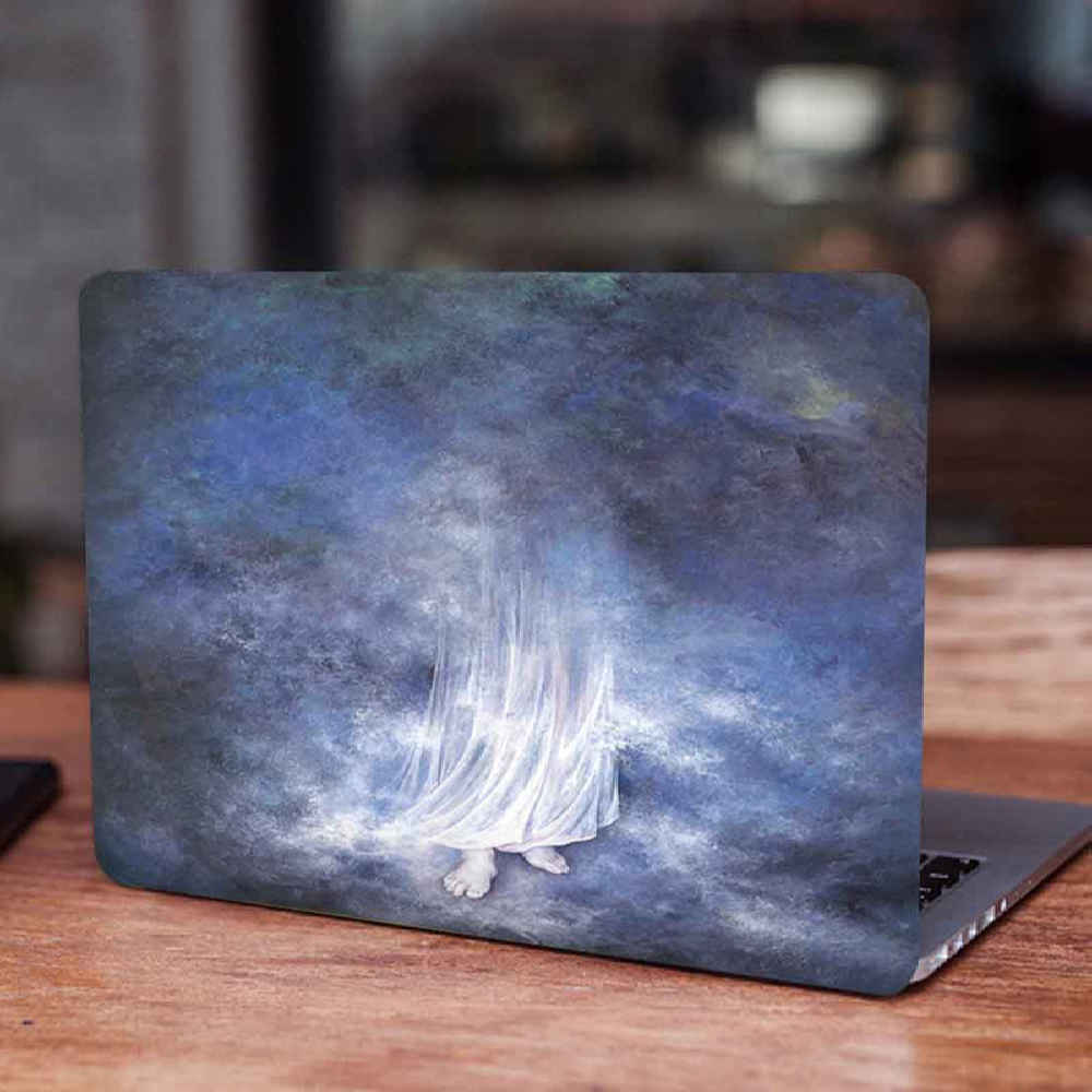 Autocollant sticker couverture pour ordinateur portable modèle Zohor