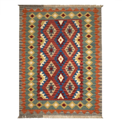 Tapis Kilim fait main d'Iran, Qashqai traditionnel "Nahar"