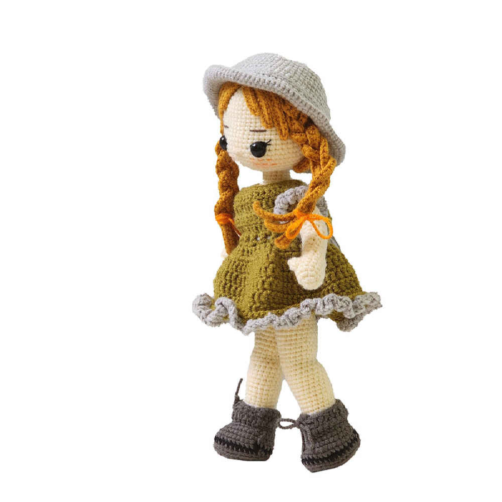 Amigurumi Poupée en Crochet Fait Main – Anne Shirley | Jouet en Peluche Doux