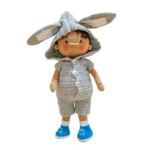 Amigurumi Poupée en Crochet Fait Main – Simon | Jouet en Peluche Doux