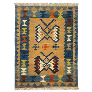 Tapis en feutre de laine persan 100% naturel et fait main Maryam