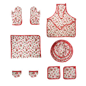 Ensemble de Tablier de Cuisine 11 Pièces Modèle Shadi