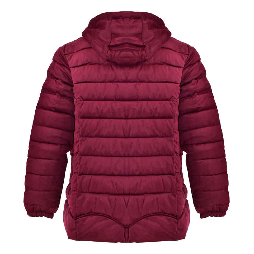 Doudoune pour femme à manches longues avec fermeture éclair et capuche