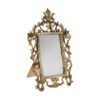 Ensemble miroir et bougeoirs en laiton persan – Design Nafis