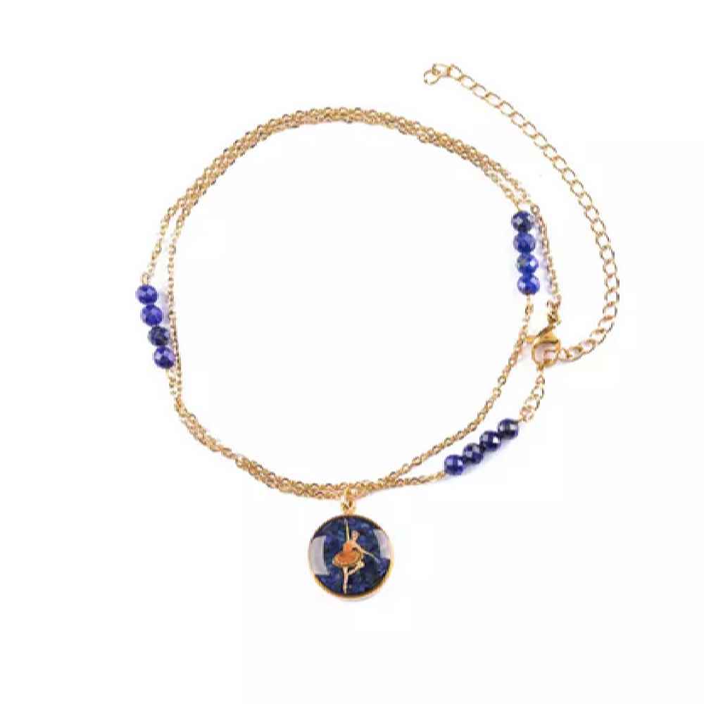 Bracelet Cheville en Chaîne Modèle Danseuse de Ballet