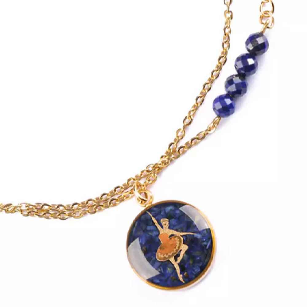 Bracelet Cheville en Chaîne Modèle Danseuse de Ballet