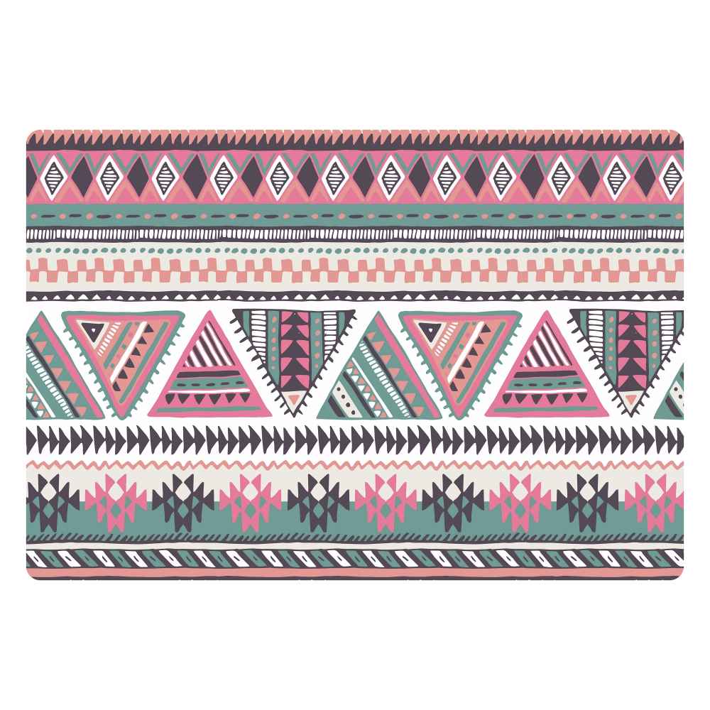 Autocollant pour ordinateur portable et clavier ethnique