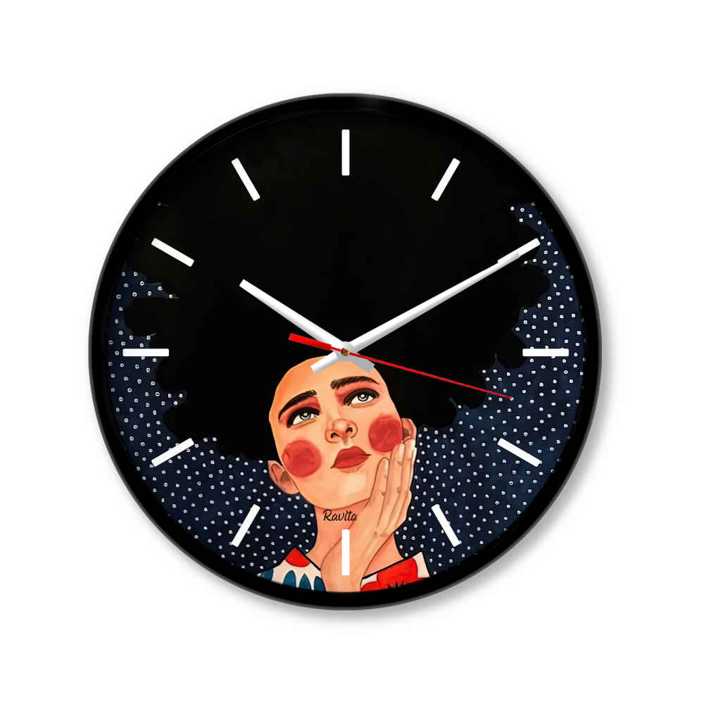 Horloge de Bureau Fantaisie Moderne - Modèle Fille