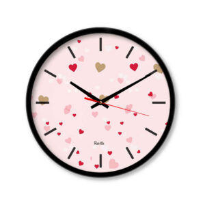 Horloge de Bureau Fantaisie Moderne – Modèle Cœur