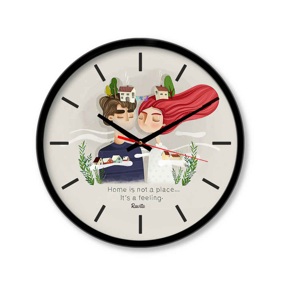 Horloge de Bureau Fantaisie Moderne - Modèle Maison