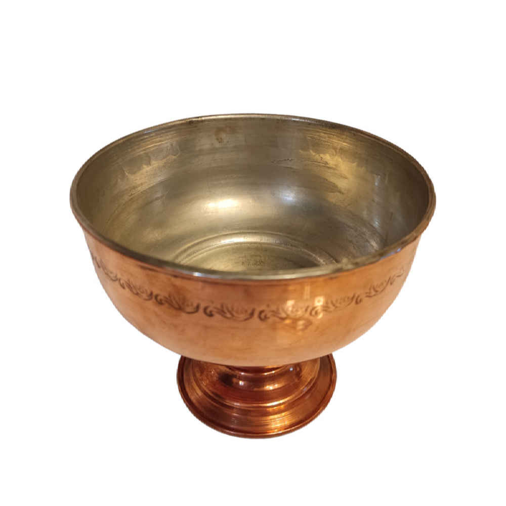 Bol de table en cuivre martelé – Ghol (Ensemble de 3)