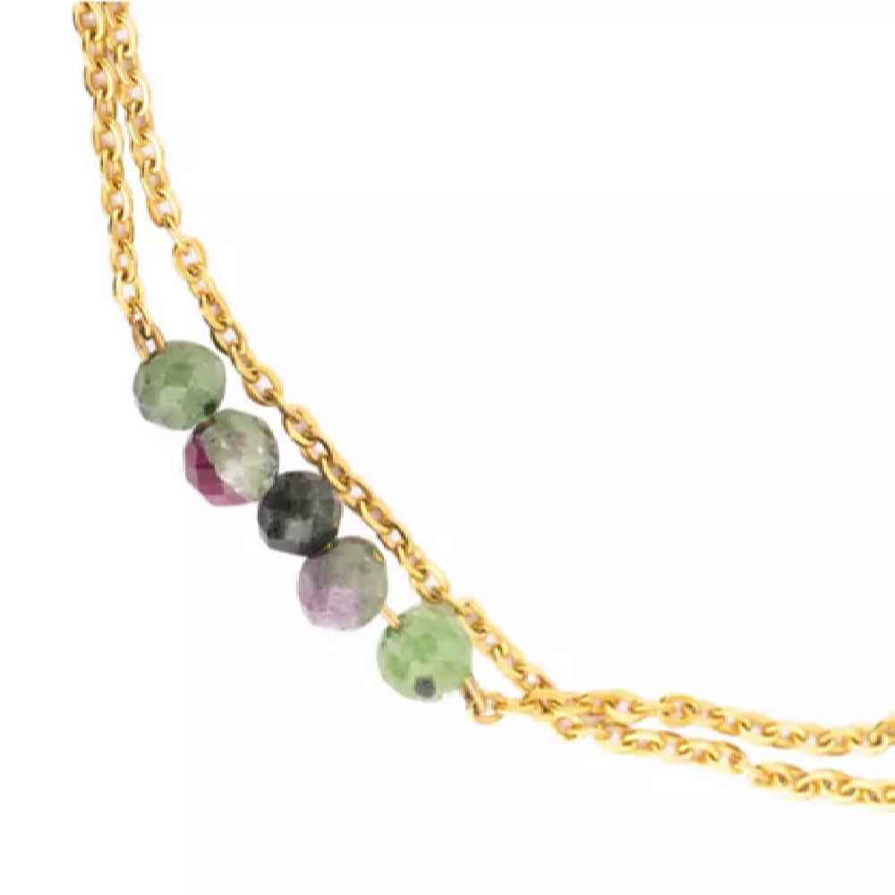 Bracelet Cheville en Chaîne Dorée Modèle Papital