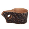 Tasse Rustique en Bois - Tasse de Camping Artisanale Modèle Jungle