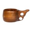 Tasse Rustique en Bois - Tasse de Camping Artisanale Modèle Arko