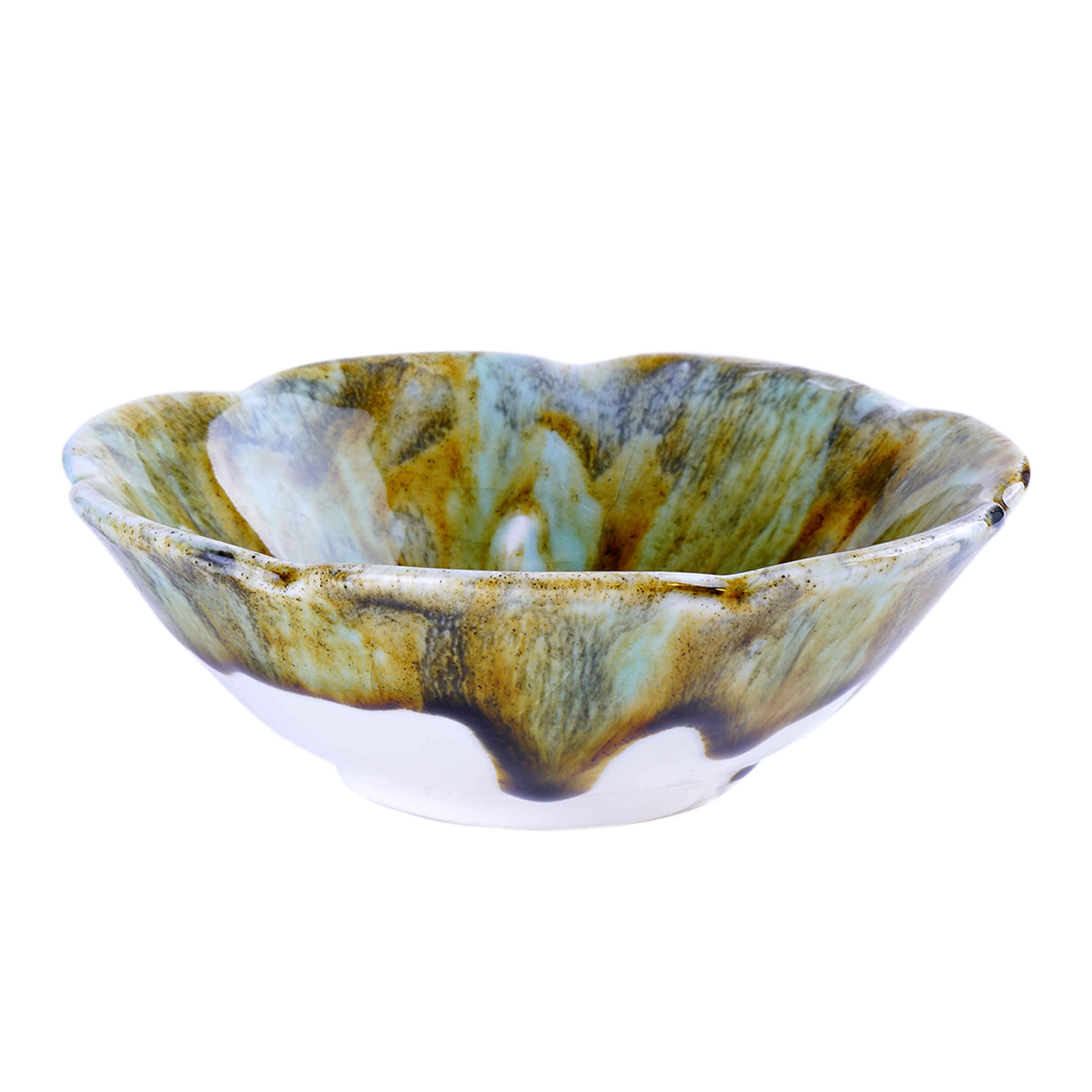 Bol décoratif en céramique fait main modèle Tina