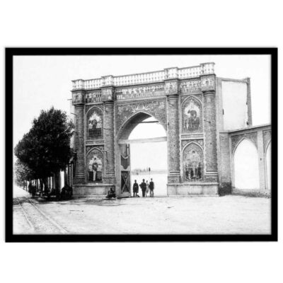 Tableau mural rétroéclairé Monumental – Architecture persane
