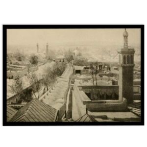 Affiche murale PVC persane avec cadre – Sayeh