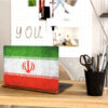 Autocollant pour ordinateur portable et clavier drapeau d'Iran