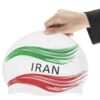 Bonnet de Bain en Silicone avec Design du Drapeau d'Iran