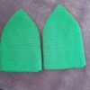 Kufi Taqiyah Turc Vert – Chapeau de tête musulman en coton traditionnel