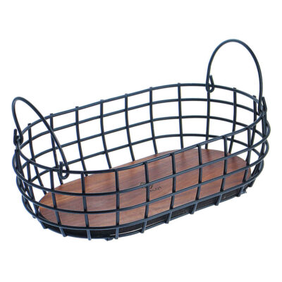 Panier à fruits en fil métallique modèle Beyzi