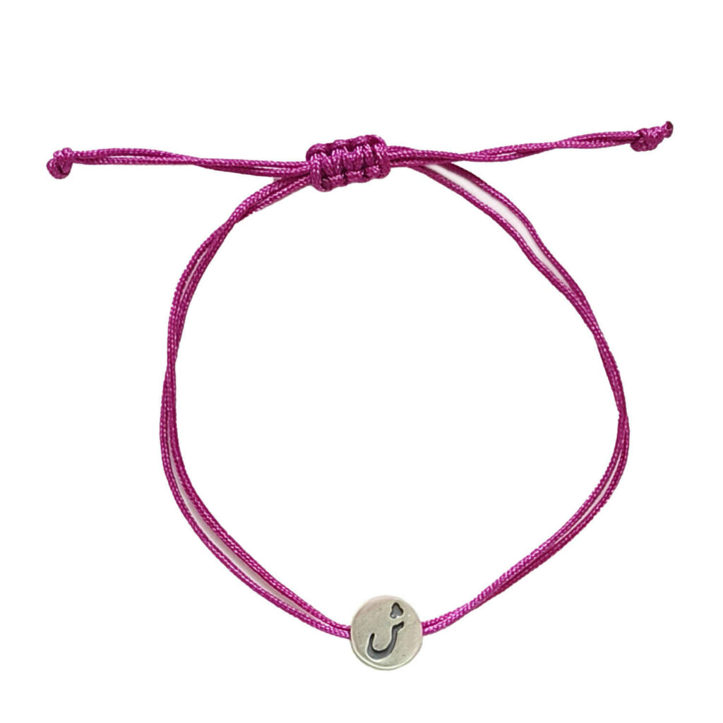 Bracelet en fil argenté persan minimaliste – Design classique