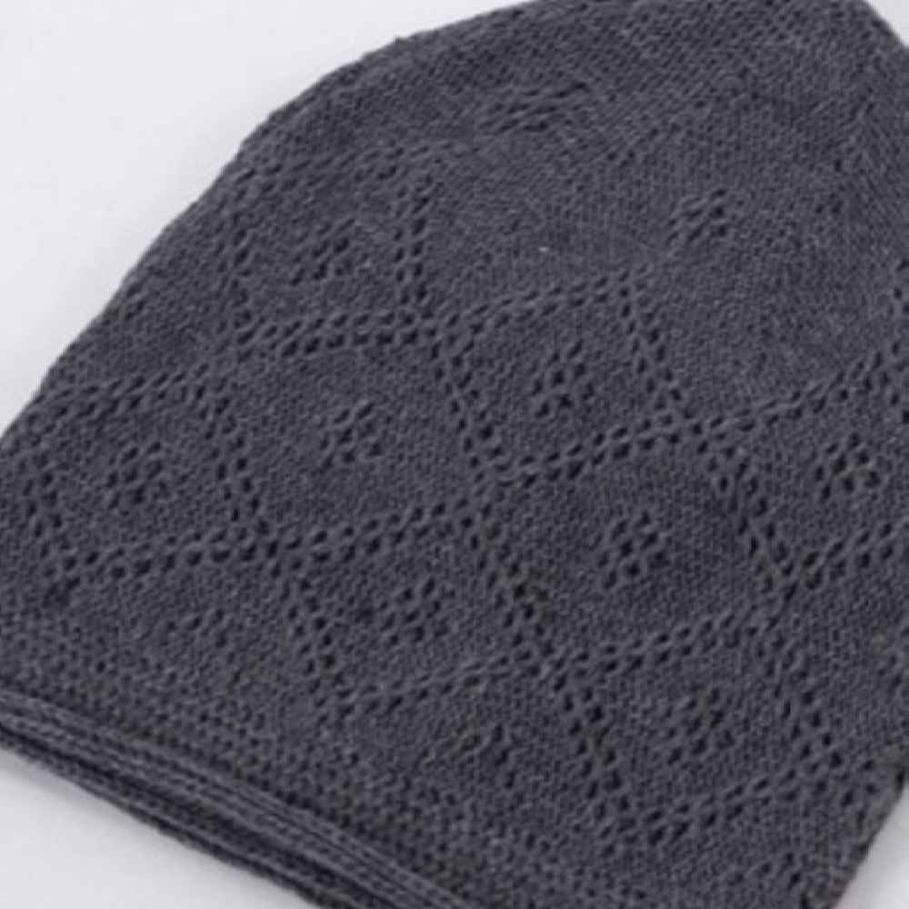 Kufi Taqiyah Turc Gris – Chapeau de tête musulman traditionnel