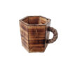 Tasse Rustique en Bois - Tasse de Camping Artisanale Modèle Roshana