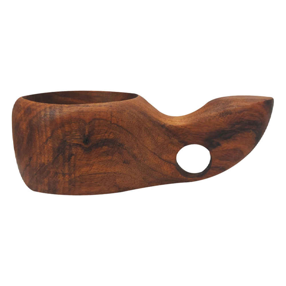 Tasse Rustique en Bois - Tasse de Camping Artisanale Modèle Berkeh