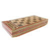 Plateau d'Échecs en Marqueterie Incrustée en Bois Persan Modèle Shahkar