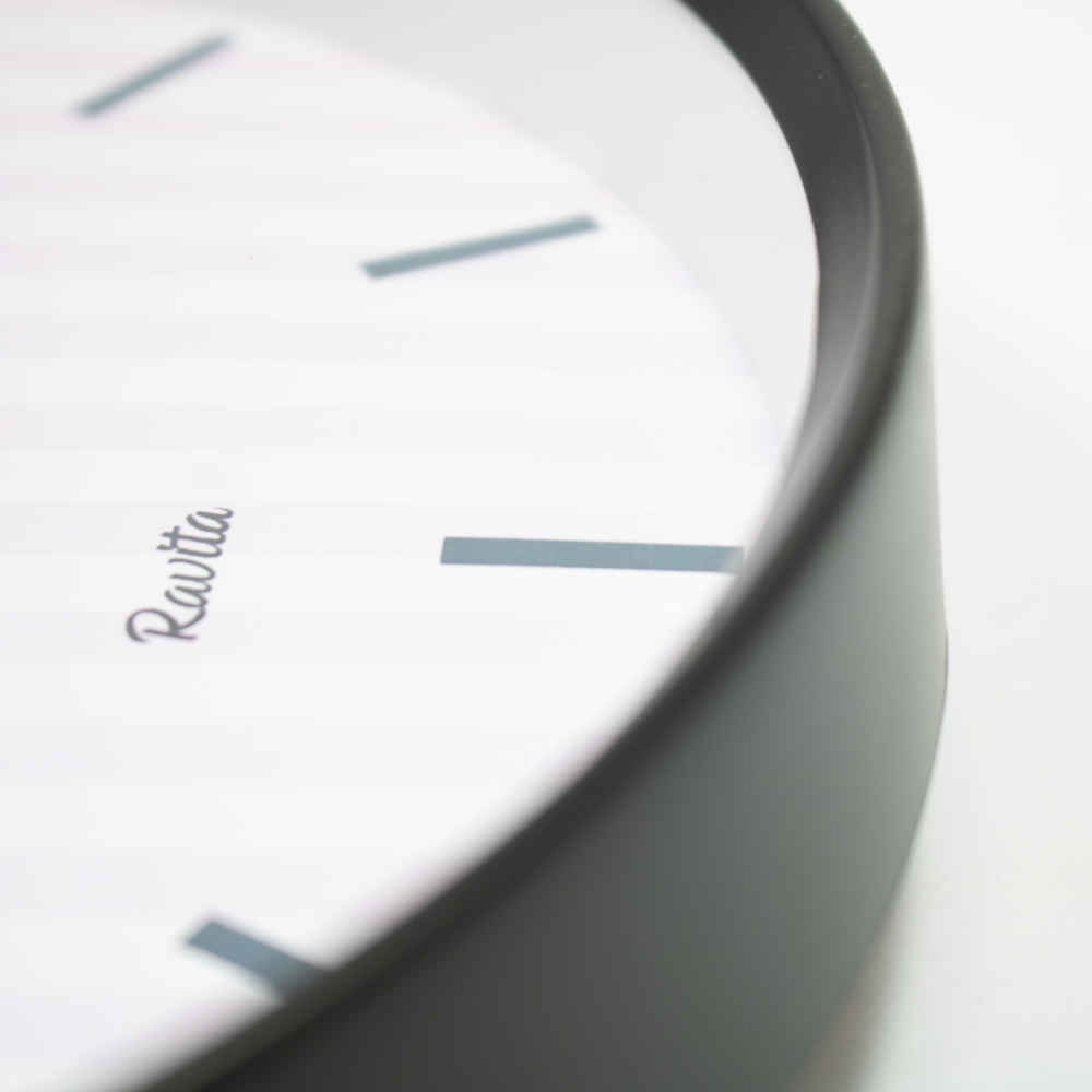 Horloge de bureau imprimée style persan ronde avec calligraphie – Yar